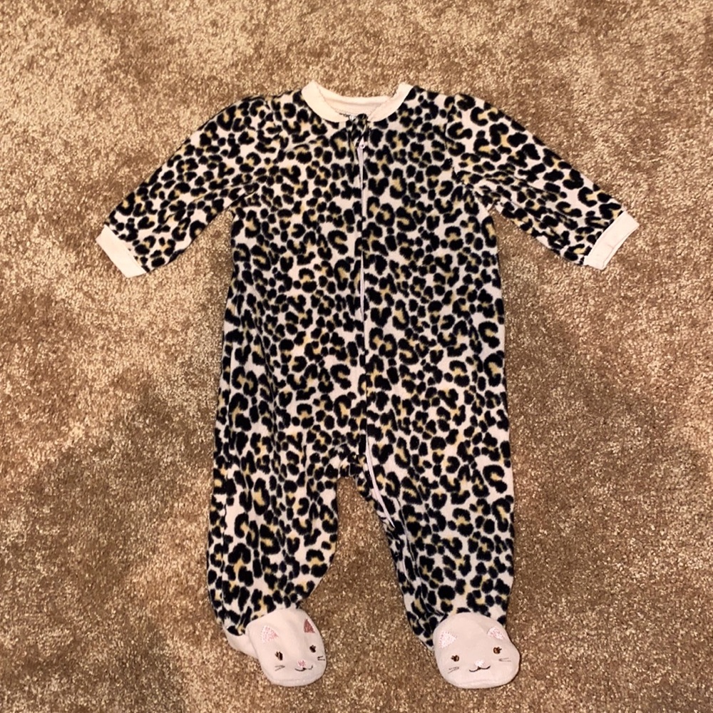 Cheetah footie